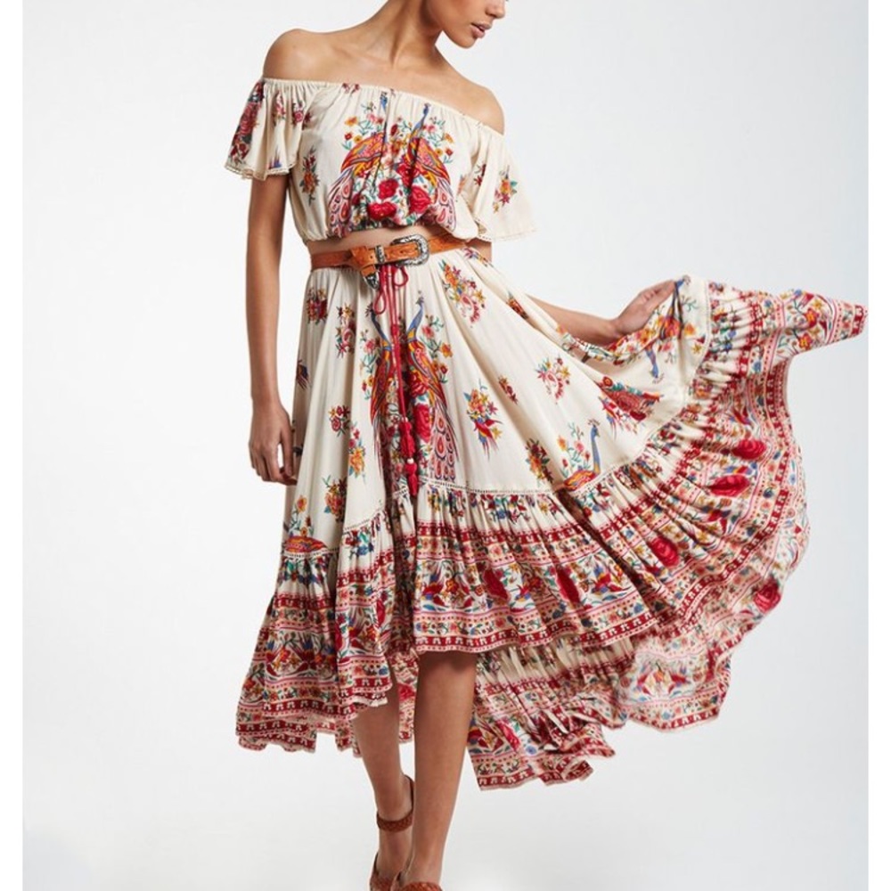 Extremely RARE Spell Hotel Paradiso Skirt Set